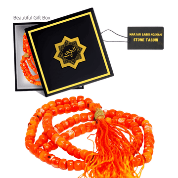 high quality Marjan Sabri Noshahi Stone Tasbih – 100 Beads by Al Haseeb Islamic Mart alhaseeb.pk