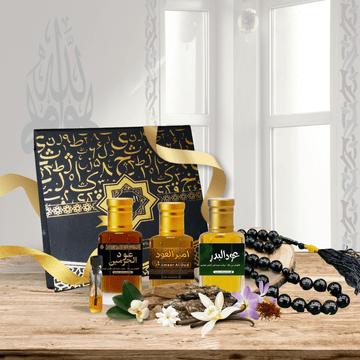 high quality Pack of 3 Best Ouds - (Ameer Al Oud, Oud Al Haramin & Oud Al Badar) Fragrance Oil by Al Haseeb Islamic Mart alhaseeb.pk