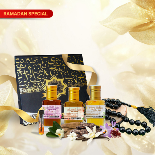 3 Premium Ouds (White Oud, Oud Isphahan & Oud Al Aafan) Limited Edition ⏳ Al Haseeb Islamic Mart