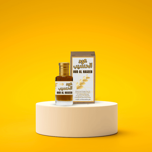 high quality Oud Al-Haseeb (عودالحسيب) Fragrance Oil by Al Haseeb Islamic Mart alhaseeb.pk