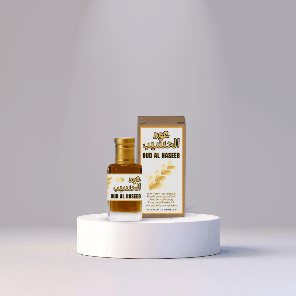 high quality Oud Al-Haseeb (عودالحسيب) Fragrance Oil by Al Haseeb Islamic Mart alhaseeb.pk