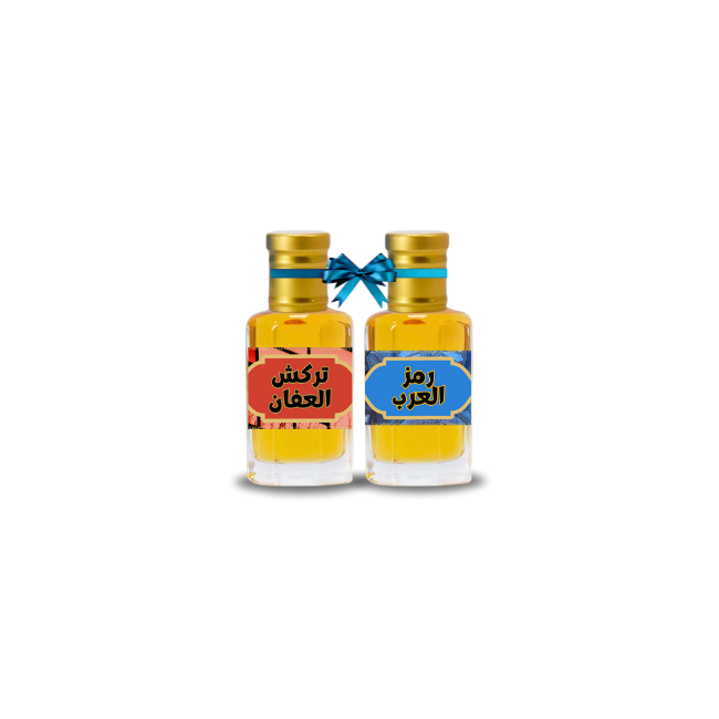 high quality Pack of 2 Attars (Turkish Al Afan and Ramz Al Arab) Fragrance Oil by Al Haseeb Islamic Mart alhaseeb.pk