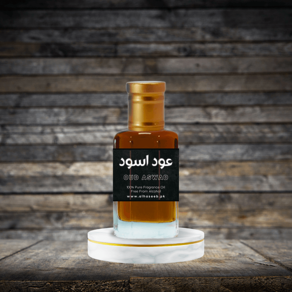 high quality Oud Aswad (عود اسود) Fragrance Oil by Al Haseeb Islamic Mart alhaseeb.pk