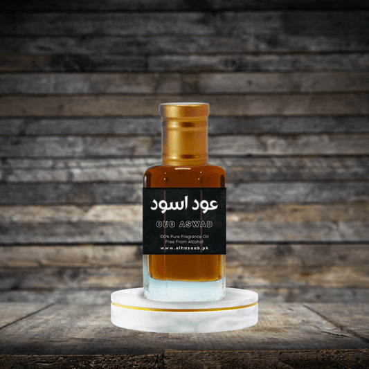 high quality Oud Aswad (عود اسود) Fragrance Oil by Al Haseeb Islamic Mart alhaseeb.pk