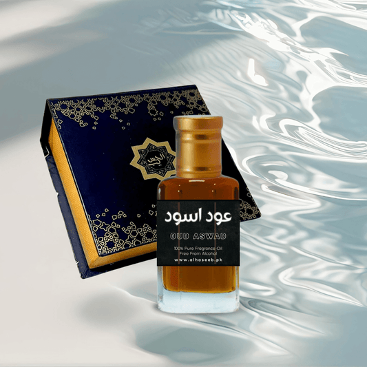 high quality Oud Aswad (عود اسود) Fragrance Oil by Al Haseeb Islamic Mart alhaseeb.pk