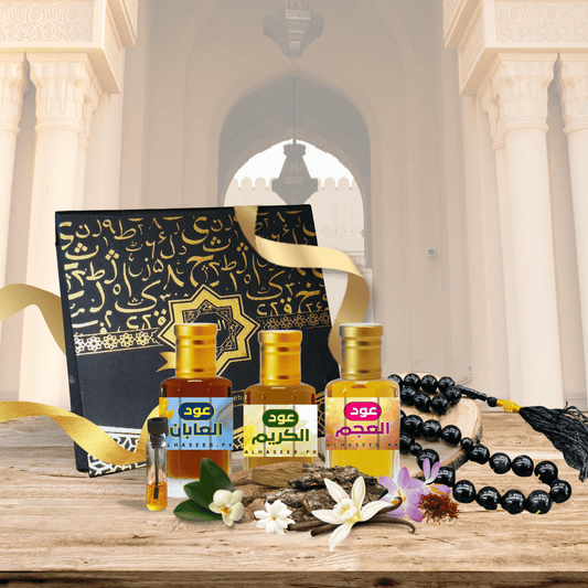 high quality Pack of 3 (Oud Al Ajam, Oud Al Karim & Oud Al Abban) Fragrance Oil by Al Haseeb Islamic Mart alhaseeb.pk