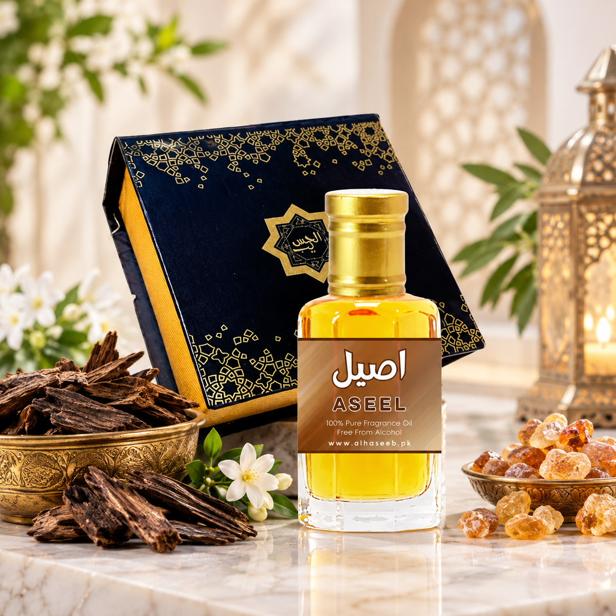 Imported, Best Quality Attar Aseel (اصیل) Fragrance Oil by alhaseeb.pk