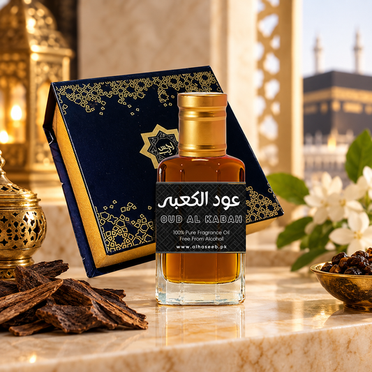 Oud Al Kaaba Attar 12ml عود الکعبہ pure oud fragrance oil by AlHaseeb.pk