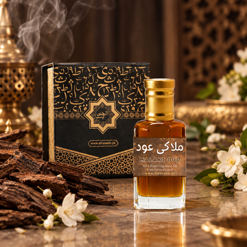 Oud Malaki Attar عود مالاکی luxurious amber oud fragrance oil by AlHaseeb.pk