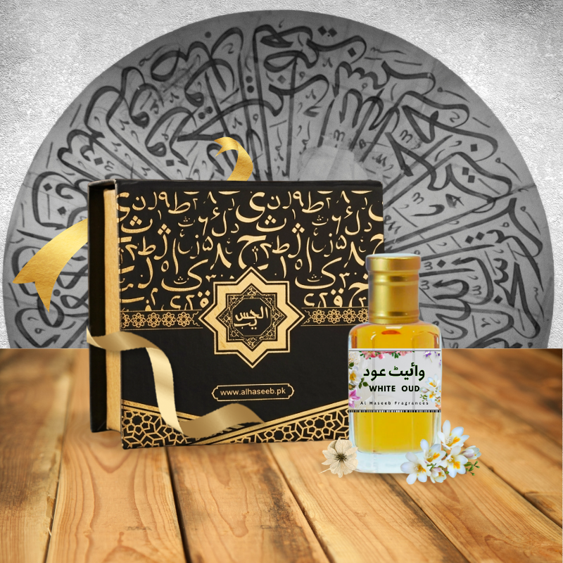 Premium White Oud 12ml Arabic fragrance imported from Saudi Arabia