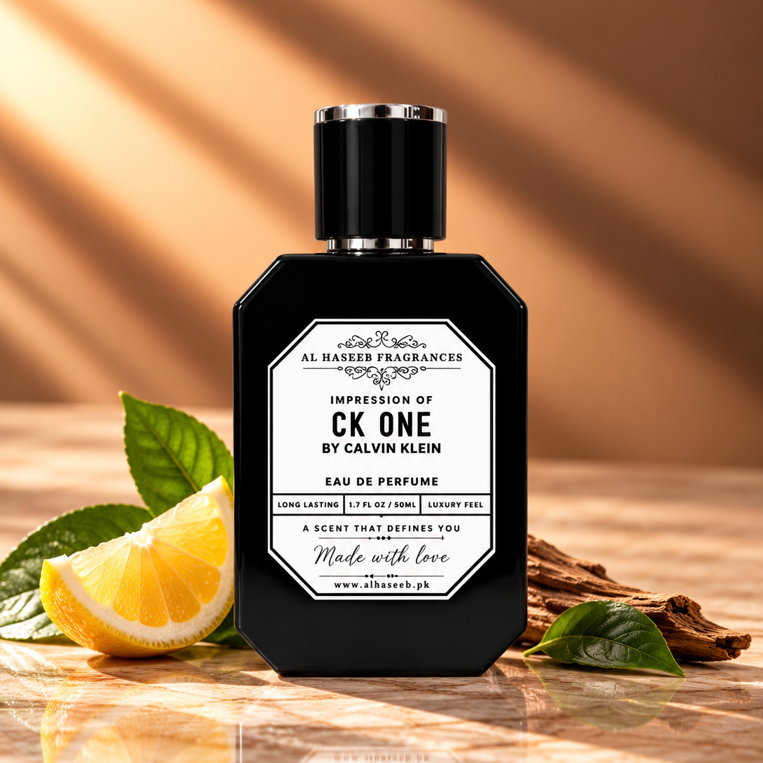 CK One by Calvin Klein inspired unisex impression perfume 50ml by Al Haseeb Fragrances