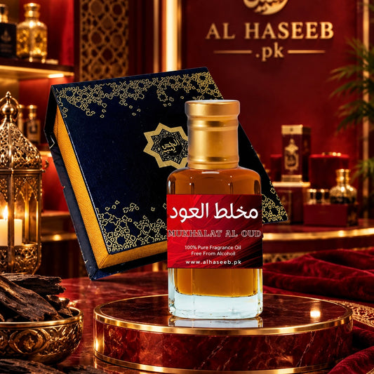 Mukhallat Al Oud Attar مخلط العود oud fragrance oil by AlHaseeb.pk