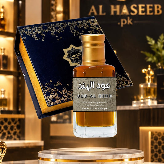 Oud Al Hind Attar عود الہند premium Indian oud fragrance oil by AlHaseeb.pk