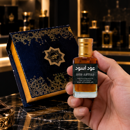 Oud Aswad Attar عود اسود oud fragrance oil by AlHaseeb.pk