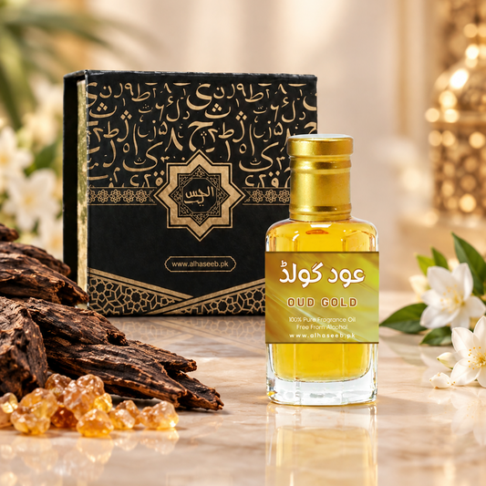 Oud Gold Attar luxury oud fragrance oil by AlHaseeb.pk